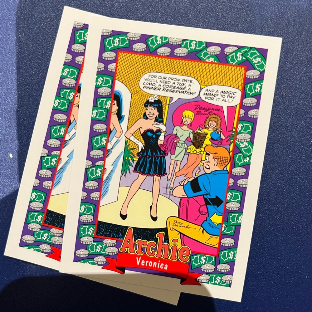 Archie Comic Trading Cards SkyBox 1992 - EXCELLENT CONDITION. #17